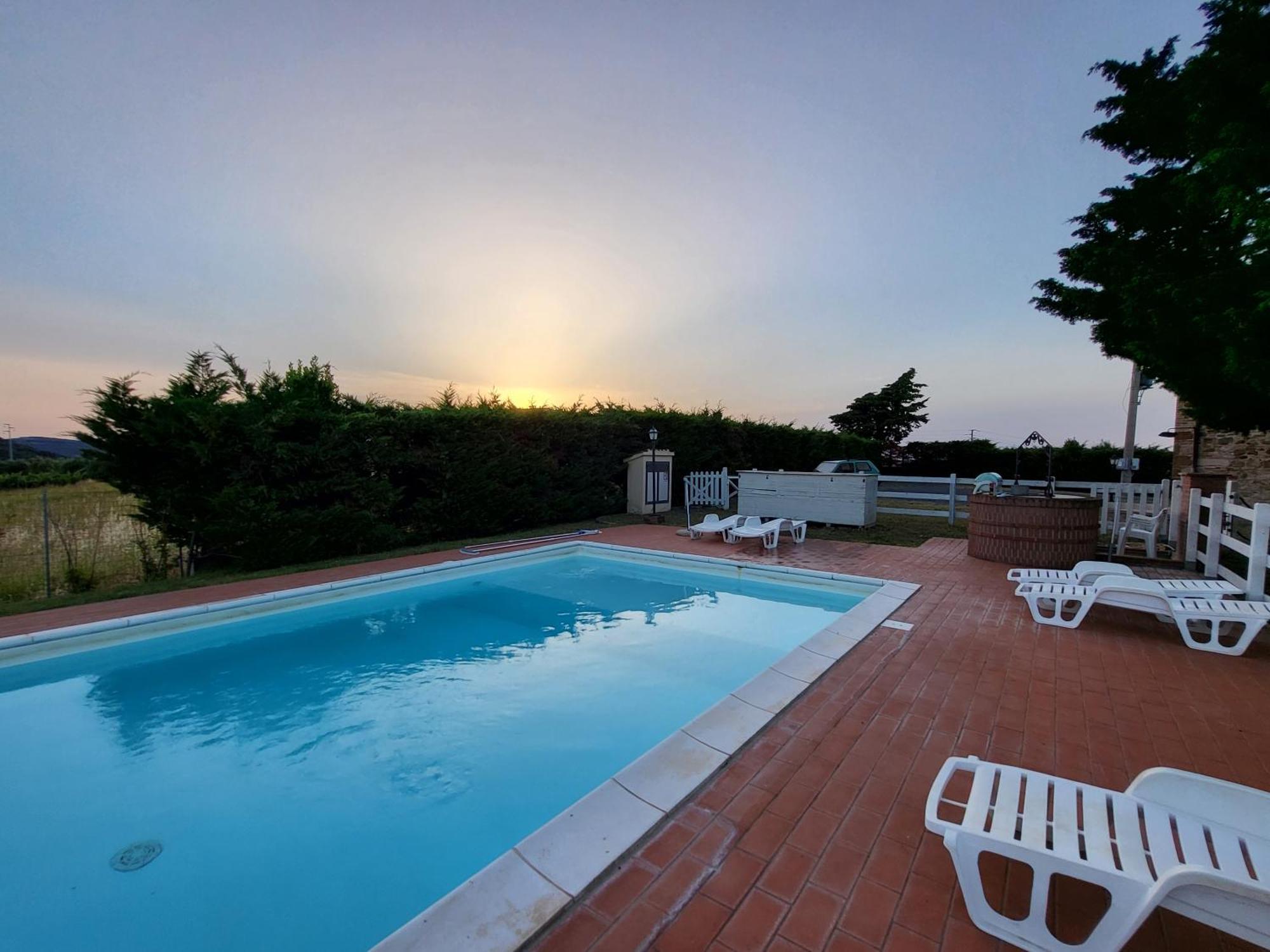Casale Poggio Meone Apartment Santa Luce Luaran gambar